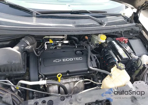 2015 Chevrolet Sonic Lt Auto z USA, uszkodzony, nr VIN 1G1JC5SH1F4125031